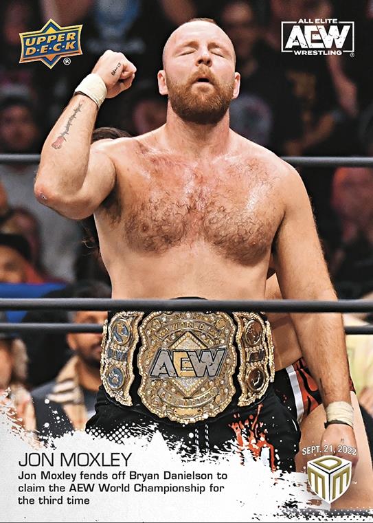 JON Moxley – JON Moxley Fends OFF Bryan Danielson to Claim the AEW World Championship for the Third Time