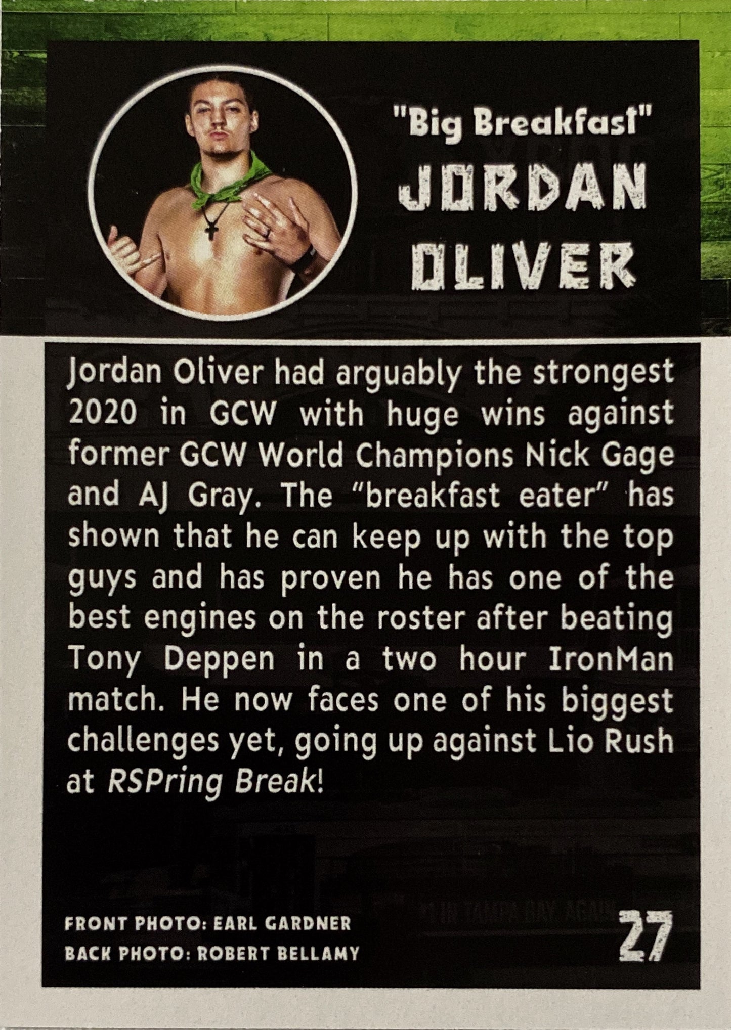 “Big Breakfast” Jordan Oliver