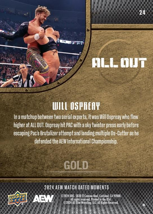 Will Ospreay – Will Ospreay Takes to the SKY to Earn the Victory Over PAC
