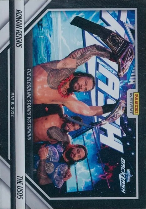 Roman Reigns / the Usos – the Bloodline Stands Victorious trading card PW Catalog