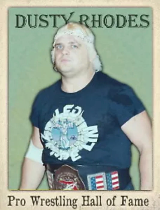Dusty Rhodes trading card PW Catalog