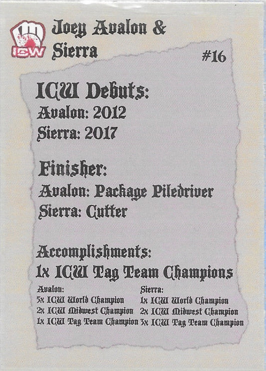 Joey Avalon & Sierra