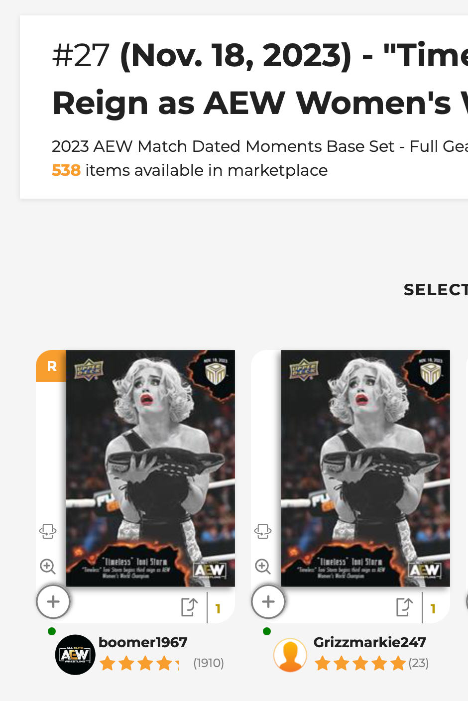 AEW Battle Match – Hikaru Shida