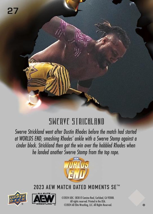 Swerve Strickland – Swreve Strickland Hobbles Dustin Rhodes and Gets the Win
