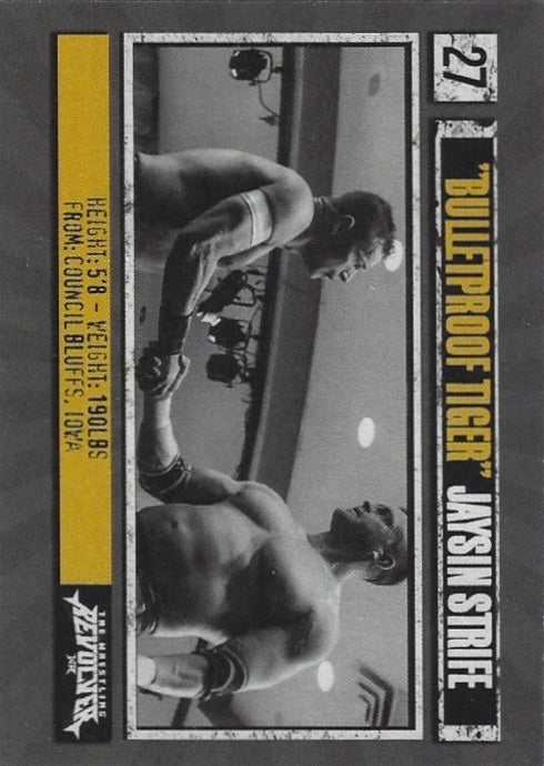 “Bulletproof Tiger” Jaysin Strife trading card PW Catalog