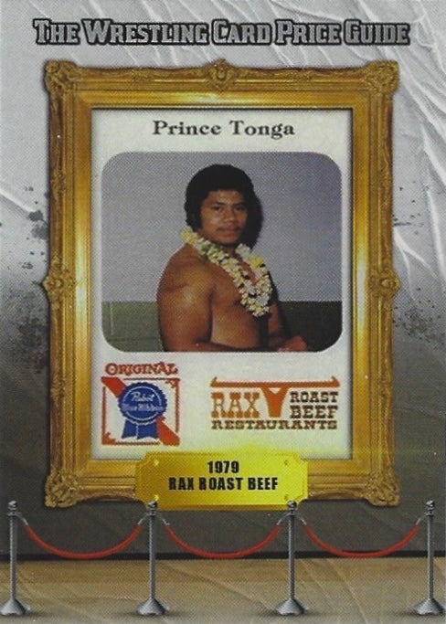 1979 RAX Roast Beef – Prince Tonga trading card PW Catalog