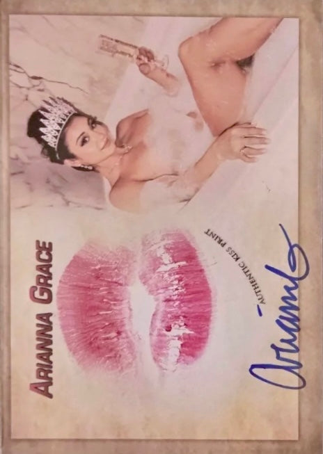 Arianna Grace trading card PW Catalog