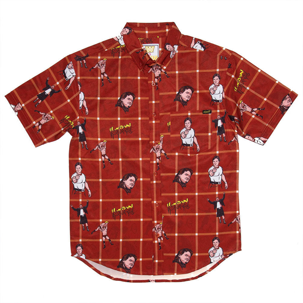 Roddy Piper "Hot Rod" RSVLTS Button Down Shirt 1