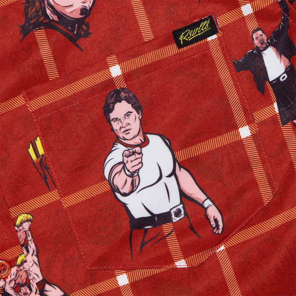 Roddy Piper "Hot Rod" RSVLTS Button Down Shirt 4