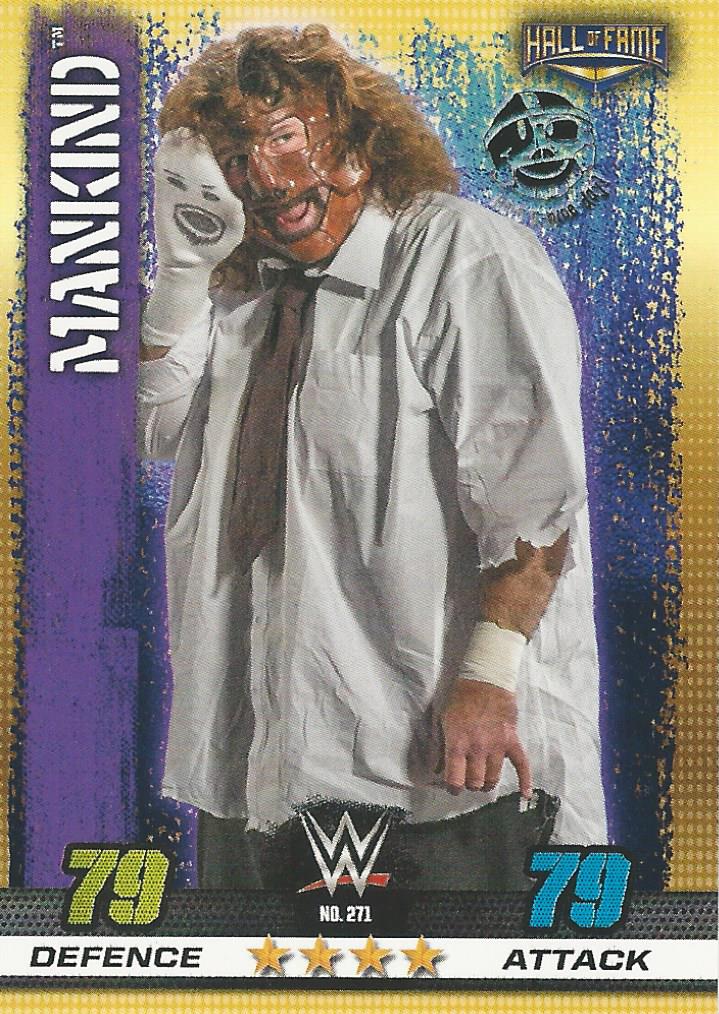 WWE Topps Slam Attax 10th Edition 2017 Mankind #271