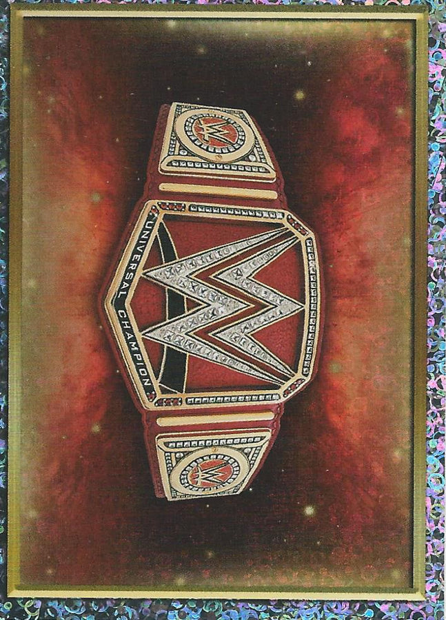 WWE Topps 2018 Stickers W6 Foil trading card PW Catalog
