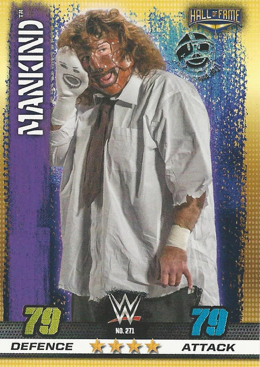 WWE Topps Slam Attax 10th Edition 2017 Mankind #271