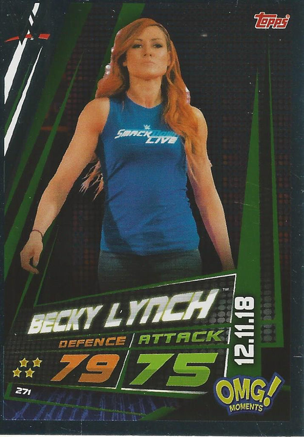 WWE Topps Slam Attax Universe 2019 Becky Lynch #271