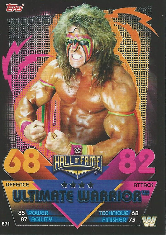 WWE Topps Slam Attax Reloaded 2020 Ultimate Warrior #271