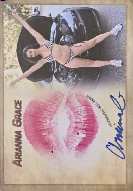 Arianna Grace trading card PW Catalog