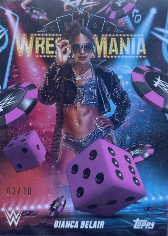 Bianca Belair trading card PW Catalog