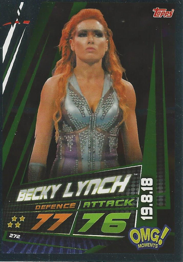 WWE Topps Slam Attax Universe 2019 Becky Lynch #272