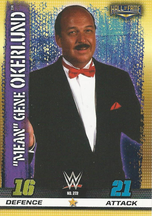 WWE Topps Slam Attax 10th Edition 2017 Mean Gene Okerlund #272