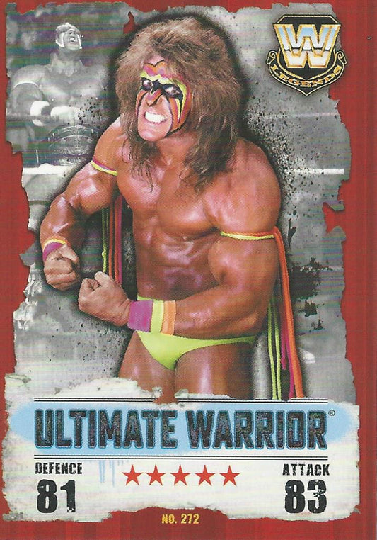 WWE Topps Slam Attax Takeover 2016 Ultimate Warrior #272