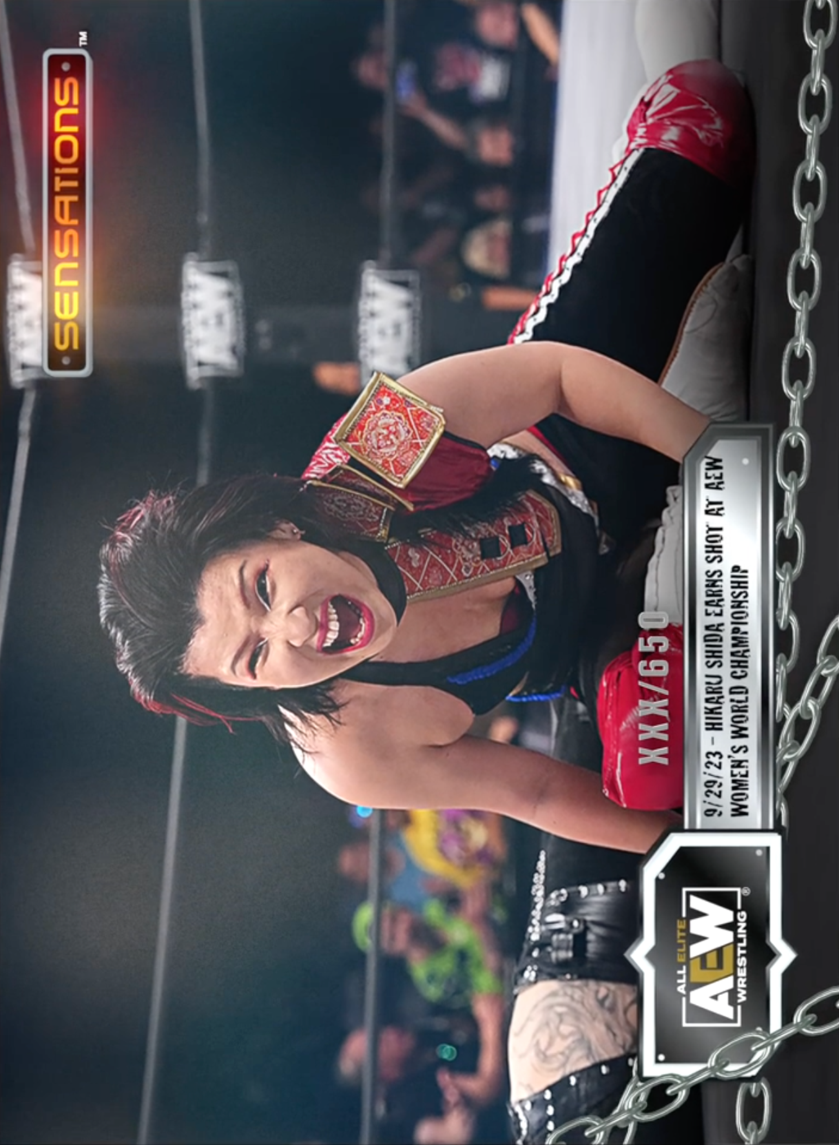 9/29/23 – Hikaru Shida – Hikaru Shida Earns Shot at AEW Women’s World Championship