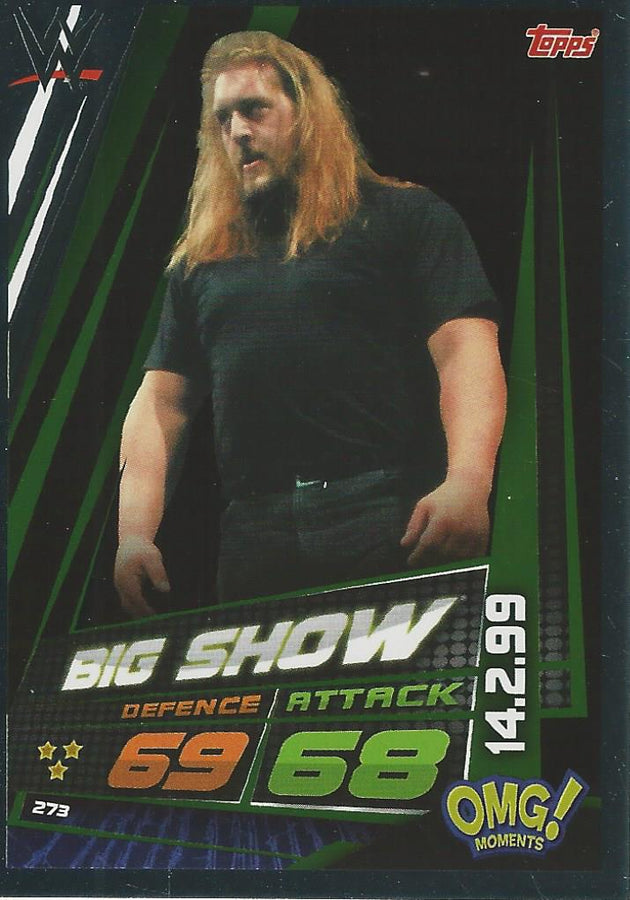 WWE Topps Slam Attax Universe 2019 Big Show #273