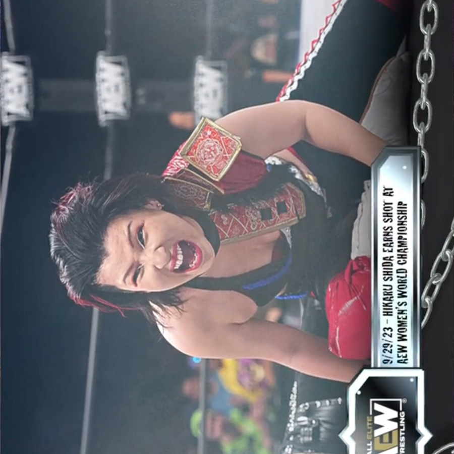 9/29/23 – Hikaru Shida – Hikaru Shida Earns Shot at AEW Women’s World Championship