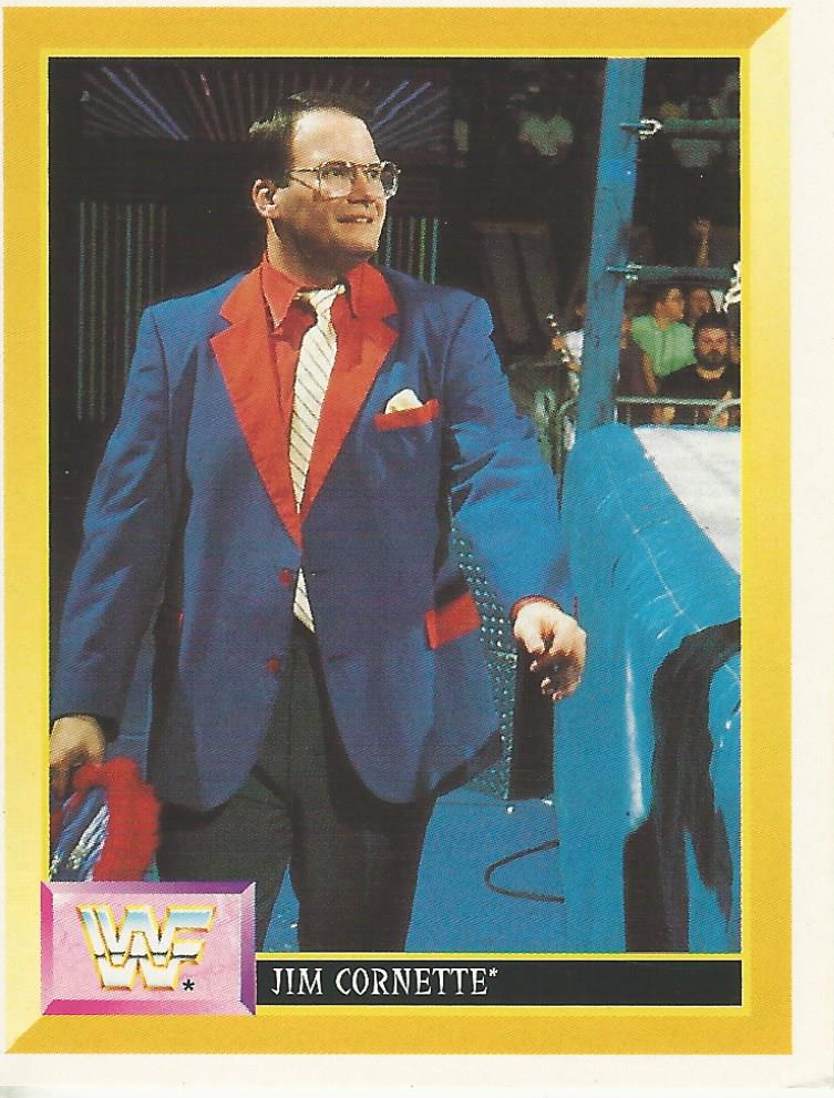 WWF Merlin Sticker 1994 Jim Cornette #274
