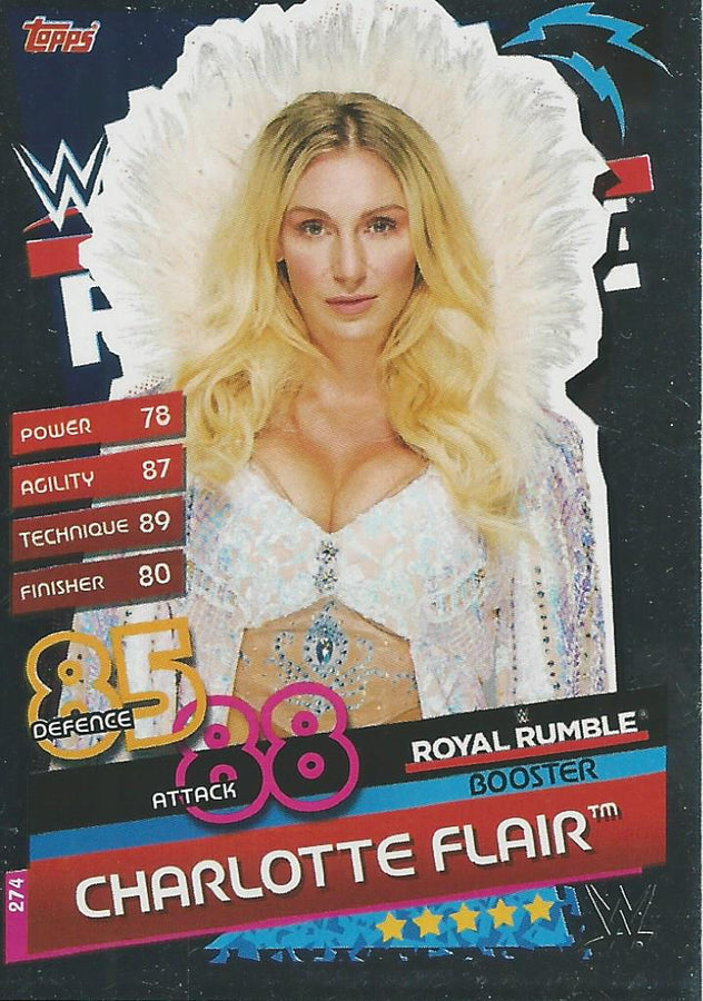 WWE Topps Slam Attax Reloaded 2020 Charlotte Flair #274