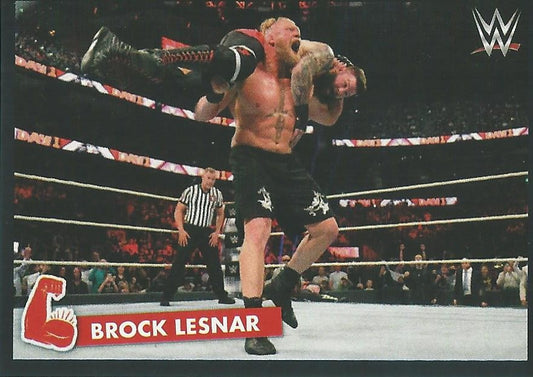 WWE Panini 2022 Sticker Collection Brock Lesnar #274