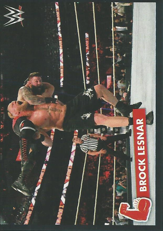 WWE Panini 2022 Sticker Collection Brock Lesnar #274