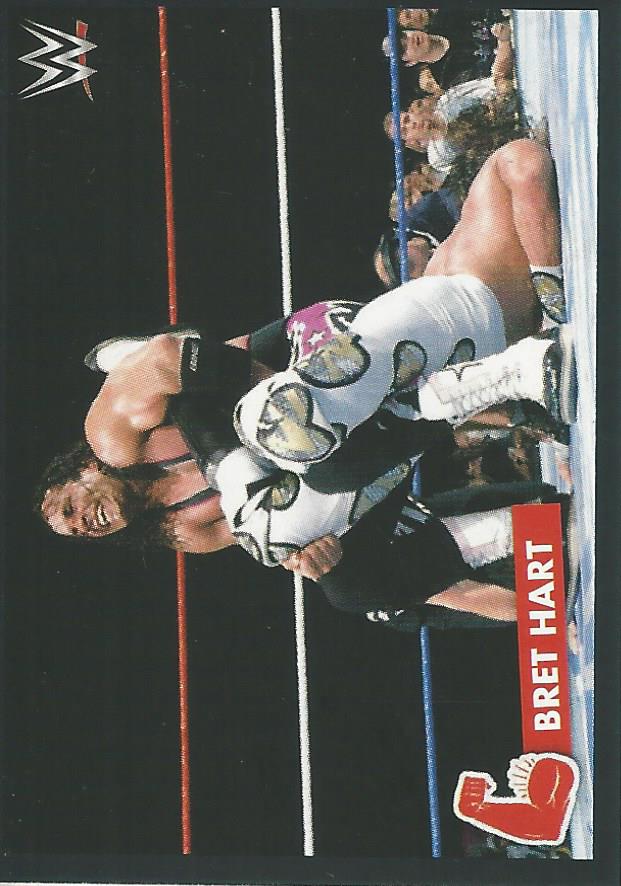 WWE Panini 2022 Sticker Collection Bret Hart #275