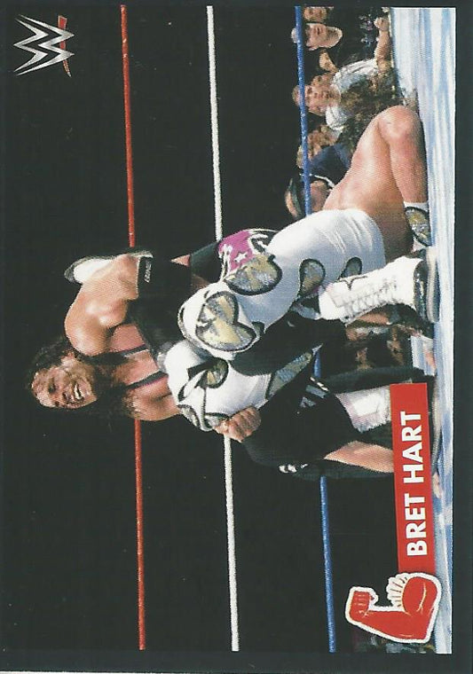 WWE Panini 2022 Sticker Collection Bret Hart #275