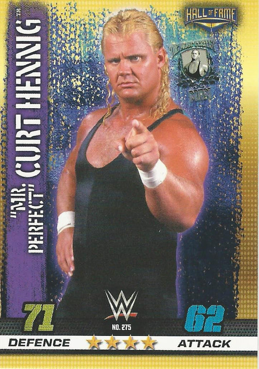 WWE Topps Slam Attax 10th Edition 2017 Mr Perfect Curt Hennig #275