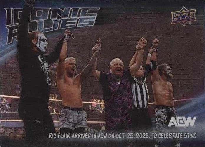 Iconic Allies – RIC Flair Arrived in AEW on OCT. 25, 2023, to Celebrate Sting