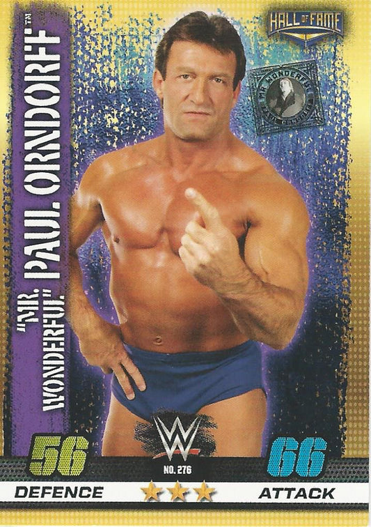 WWE Topps Slam Attax 10th Edition 2017 Paul Orndorff #276