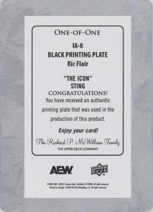 Iconic Allies – RIC Flair Arrived in AEW on OCT. 25, 2023, to Celebrate Sting