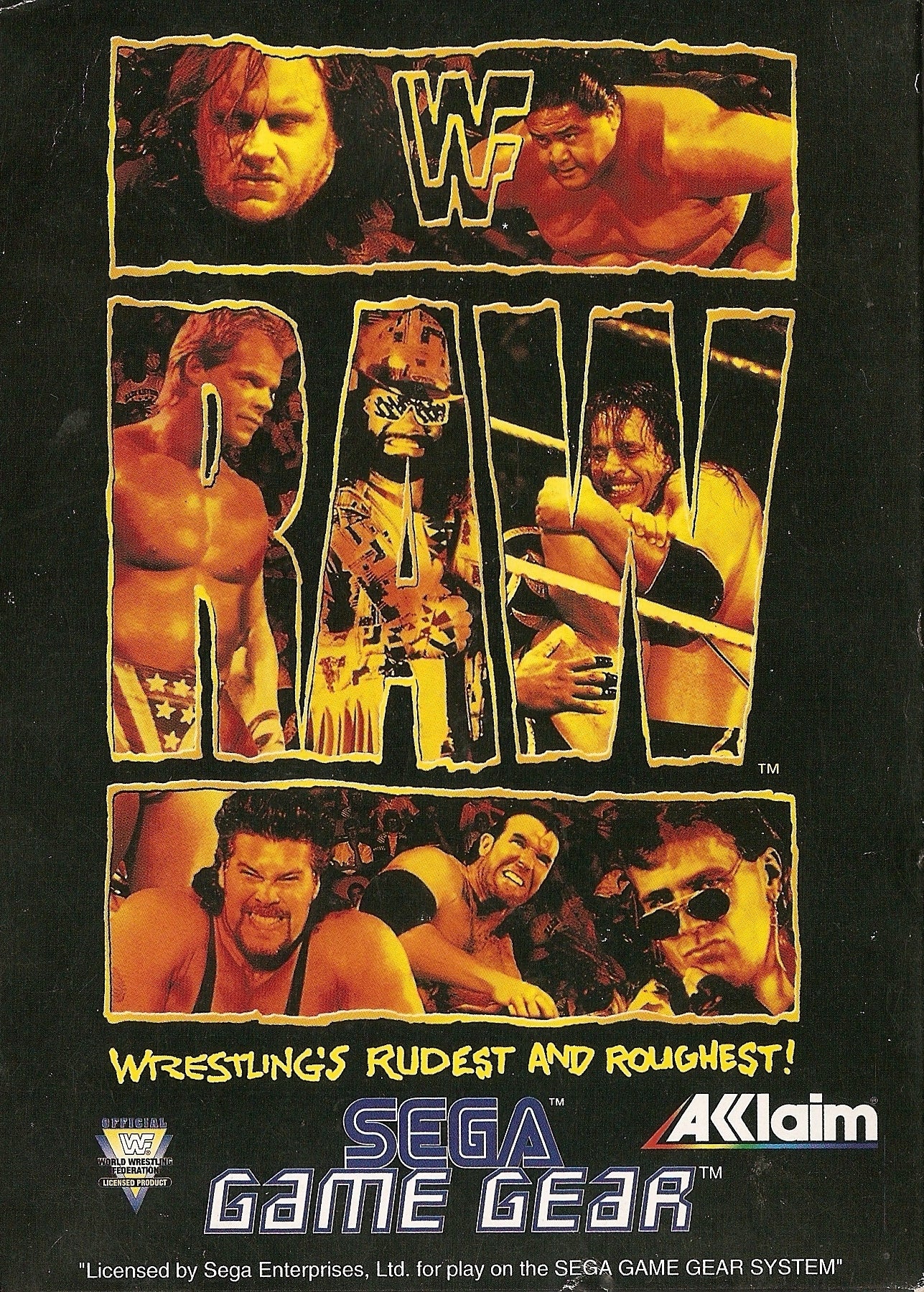 WWF Raw [Game Gear] PWcatalog