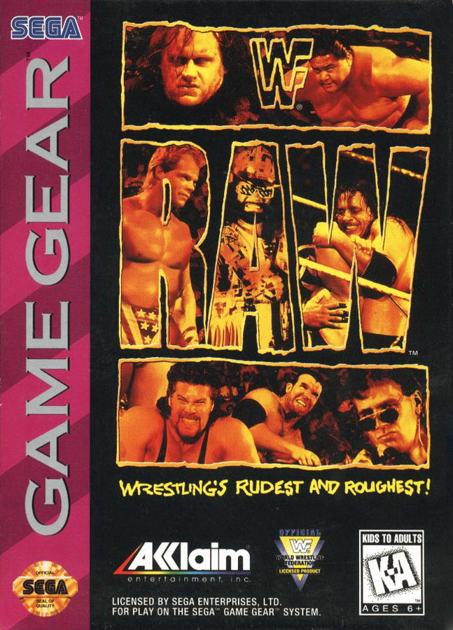 WWF Raw [Game Gear] PWcatalog