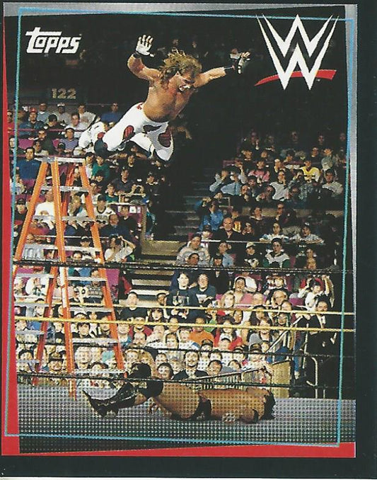 WWE Topps Road to Wrestlemania Stickers 2021 Shawn Michaels #277