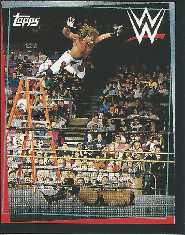 WWE Topps Road to Wrestlemania Stickers 2021 Shawn Michaels #277