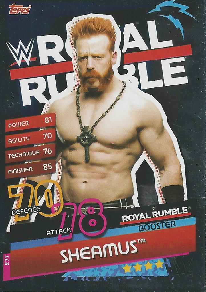 WWE Topps Slam Attax Reloaded 2020 Sheamus #277