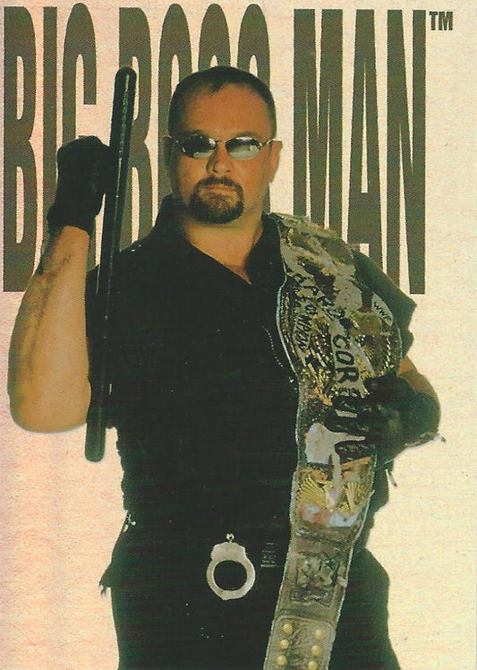 WWF No Mercy 2000 Big Boss Man C2 trading card PW Catalog