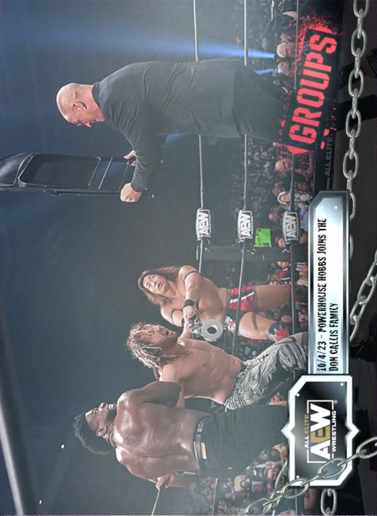 10/4/23 – DON Callis Family – Powerhouse Hobbs Joins the DON Callis Family trading card PW Catalog