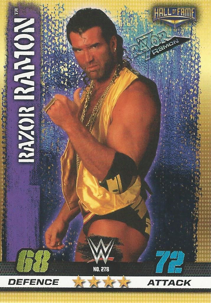 WWE Topps Slam Attax 10th Edition 2017 Razor Ramon #278