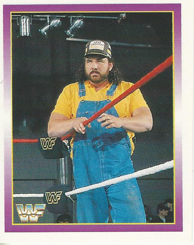 WWF Merlin Stickers 1995 Henry Godwinn #278