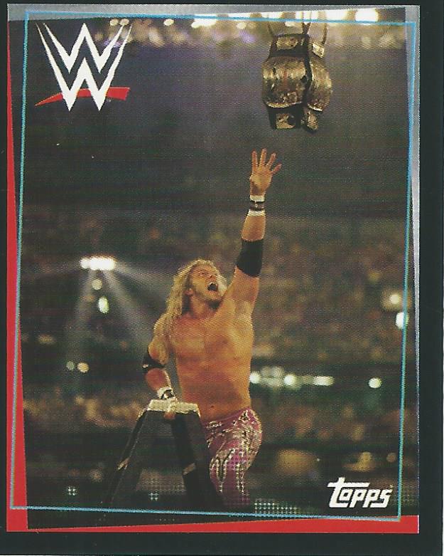 WWE Topps Road to Wrestlemania Stickers 2021 Edge #278