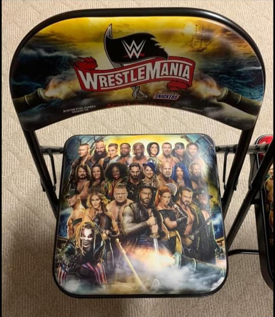 WrestleMania 36 Chairs PWcatalog