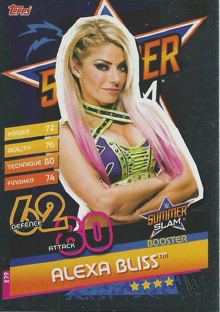 WWE Topps Slam Attax Reloaded 2020 Alexa Bliss #279