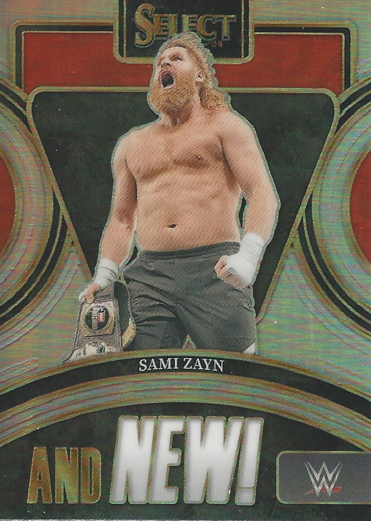 WWE Panini Select 2024 And New Sami Zayn #7