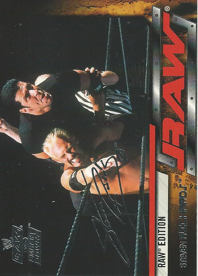 WWE Fleer Raw vs Smackdown 2002 Steven Richards #27